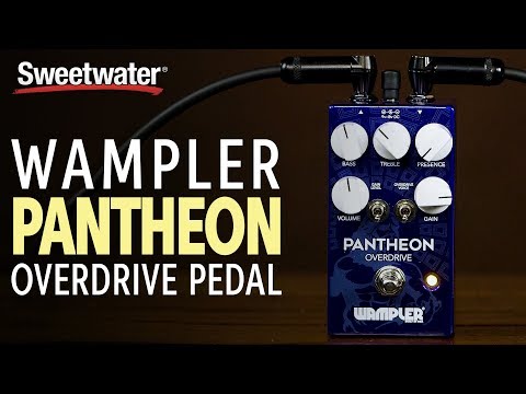 Wampler Pantheon Overdrive Pedal | Sweetwater Wampler Pantheon Overdrive Pedal | Sweetwater
