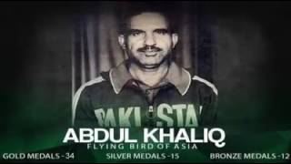 Fastest Man of Asia. A. Khaliq