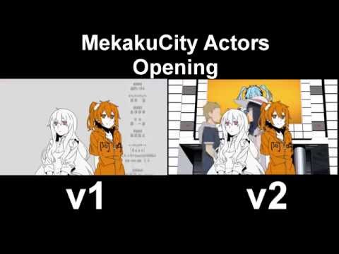 Mekaku City Actors OP v1/v2