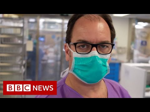 バルセロナのICUでコロナウイルスと闘うスタッフ - BBC ニュース (The staff battling coronavirus in a Barcelona ICU - BBC News)