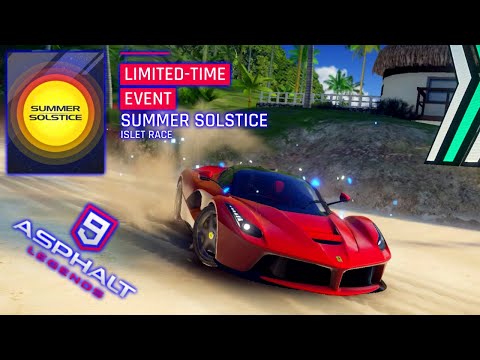 Summer Solstice @ Islet Race (Route) [Asphalt 9: Legends][Nintendo Switch]