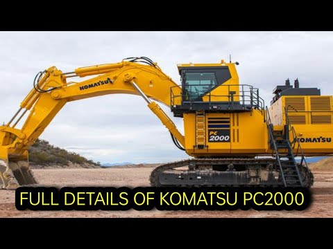 komatsu hyd SHOVEL pc2000 KOMATSU LOADING SHOVEL @TECHNICALFACT287 .