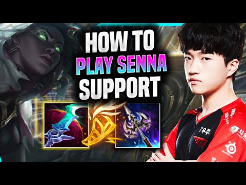 LEARN HOW TO PLAY SENNA SUPPORT LIKE A PRO! - T1 Keria Plays Senna Support vs Maokai! | Season 2022