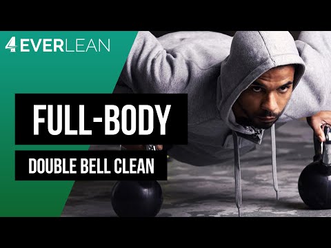 Full Body - Double Bell Clean - Press - Squat (2-1-3)  | 4EVERLEAN