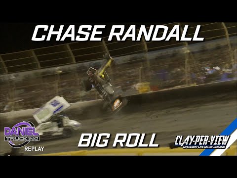 Sprintcars | Chase Randall Rollover - Warrnambool - 27-29th Jan 2023 | Clay-Per-View Highlights