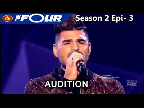 Matt Bloyd sings “How Will I Know”  Audition The Four Season 2 Ep. 3 S2E3