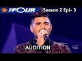Matt Bloyd Sings How Will I Know Audition The Four Season 2 Ep 3 S2E3