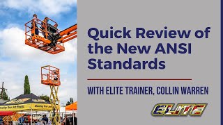 What is ANSI MEWPs Training?