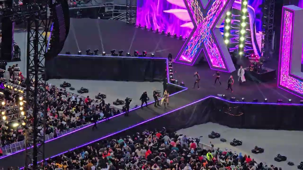 WrestleMania XL Night 1- Rhea Ripley Entrance #WWE #WrestleManiaXL #WrestleMania