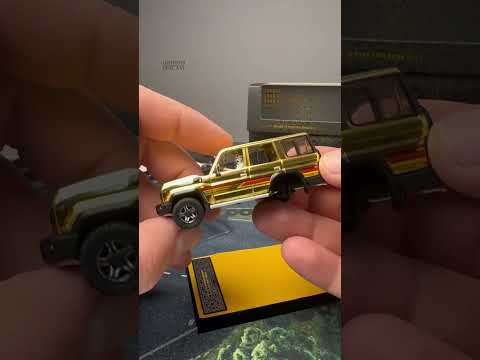 DiecastTalk x GCD Toyota Land Cruiser 70 ARAB Exclusive Gold 1/64 Scale #164scale #scalemodel