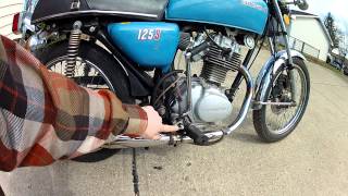 preview picture of video '1976 Honda CB125S in Westerville Ohio (SOLD!)'