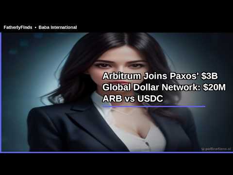 Arbitrum Joins Paxos' $3B Global Dollar Network