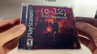 Sealed PS1 Game Unwrap ASMR