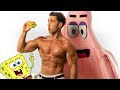 I Ate and Trained Like SPONGEBOB for 24 Hours | KRABBY PATTY SECRET RECIPE