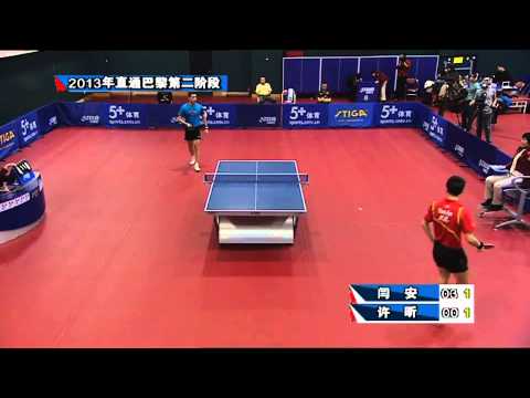 2013 China Trials for WTTC: YAN An - XU Xin [HQ] [Full Match/Chinese]