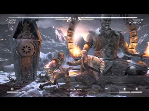 MKX Jason vs Scorpion