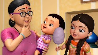 అమ్మమ్మ, నా ప్రియమైన అమ్మమ్మ - Grandma Song | Telugu Rhymes for Children | Infobells