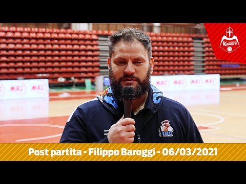 Post partita Legnano vs Gallarate | Filippo Baroggi del 06/03/2021