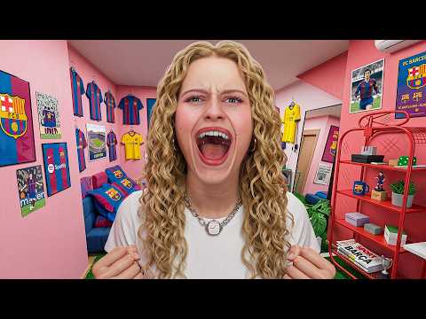 ZROBILIŚMY JEJ POKÓJ BARCELONY PRANK! 😮