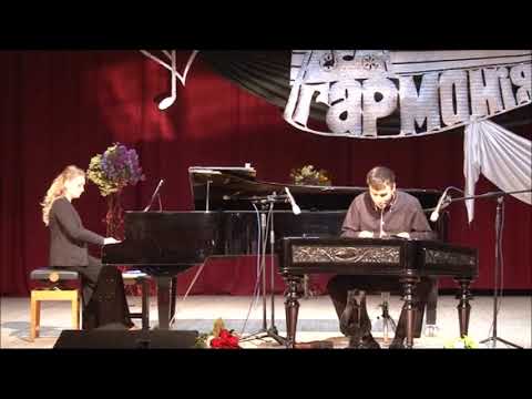 Mykhaylo, Dana Zakhariya - Angelo Conti - Hackbrettsonate G dur - 1 part