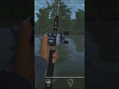 Casting spoon lure, Young Largemouth Bass, Fishing Planet