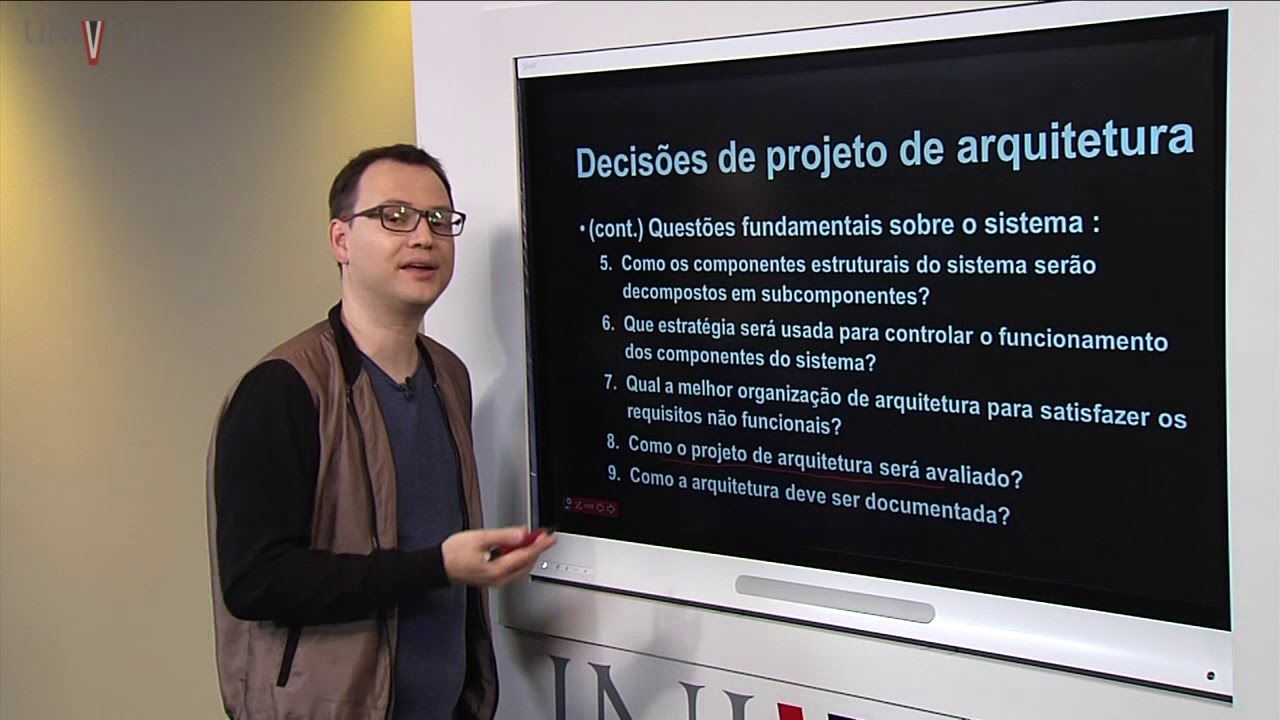 Engenharia de Software - Aula 13 - Projeto de arquitetura de software (parte 1)