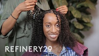 I Tried the No Leave-Out Method to Blend Extensions With My Hair | Hair Me Out
