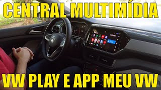 Central multimídia VW Play e Aplicativo Meu VW