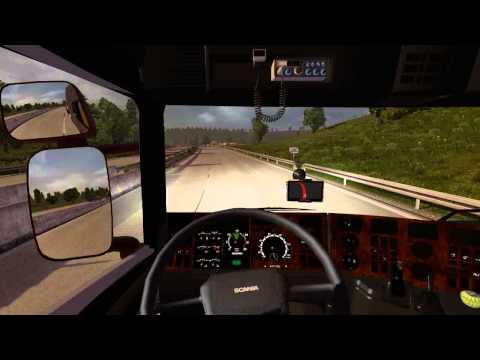 Euro Truck Simulator 2 Scania 124L Szczecin - Berlin