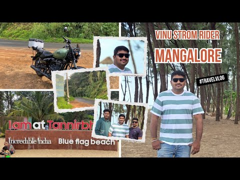 Epic Mangalore Road Trip | Exploring Beautiful Tannirbhavi Beach | Vinu Storm Rider