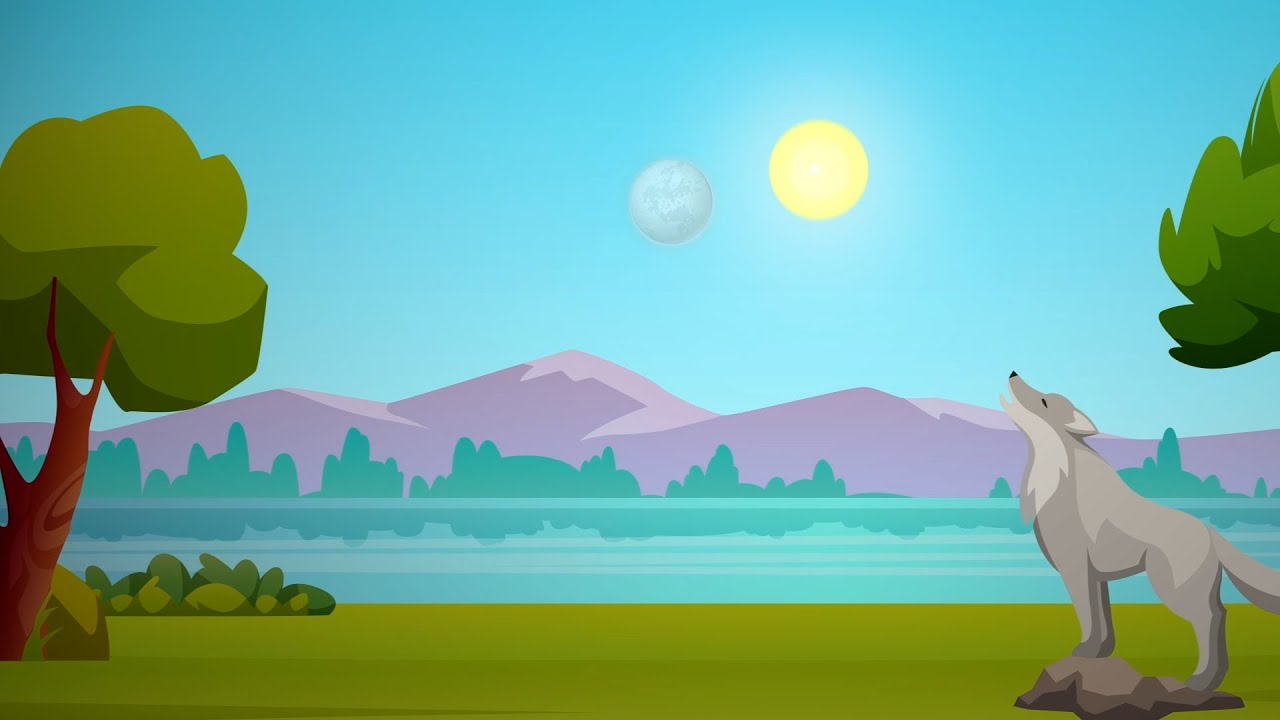 Why was the moon somewhere else last night?
