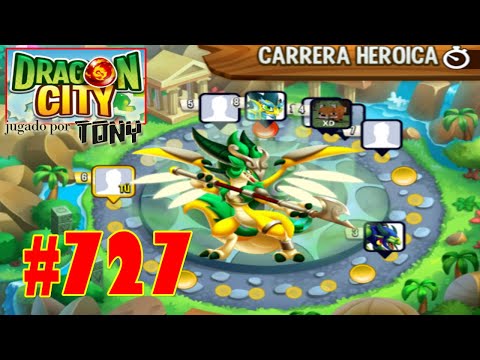 Dragon City "Capítulo 727 - Evento: Carrera Heroica, Noble Dragón Virago (y 2ª p.)" por Tony