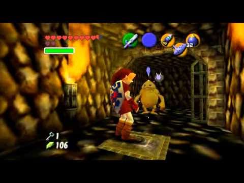 Legend of Zelda: OoT Walkthrough Part 47 - Fire Temple [1/4]