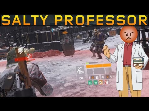 The Salty Shield Professor! SOLO DZ PVP #88 (The Division 1.8.3)