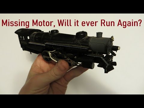 Motorless Steam Locomotive Rebuild