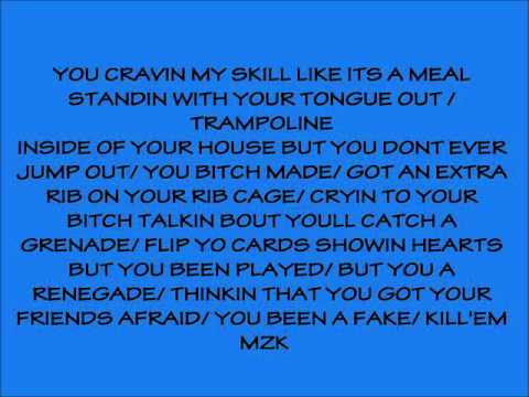 ACID RAP- KAVEL x MZK  LYRIC VIDEO