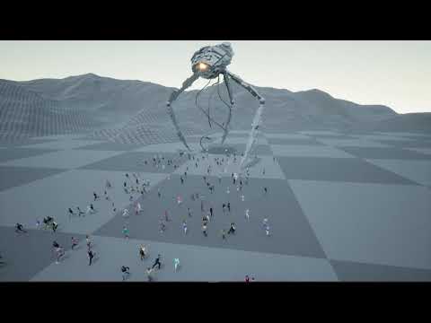 Interlakes - Tripod Hunting People - A War of the Worlds inspired Game