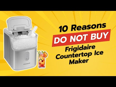 Frigidaire Countertop Ice Maker | 10 Reasons NOT to Buy! ❄️🚫