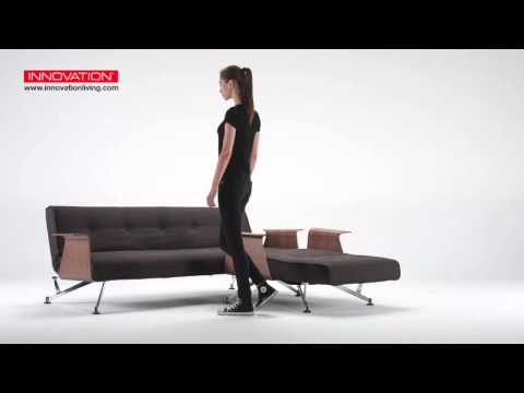 CLUBBER Schlafsofa & Sessel mit Armlehnen von Innovation