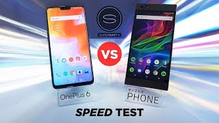 OnePlus 6 vs Razer Phone SPEED Test