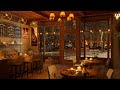 PIANO RELAXING JAZZ MUSIC AND 4K COZY COFFEE SHOP | SMOOTH J ..