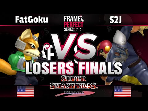FPS3 Online Losers Finals -  EGtv | FatGoku (Fox) vs. S2J (C. Falcon) - Smash Melee