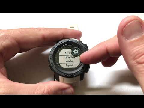 Garmin Instinct - Language File Management (Delete ones not needed)