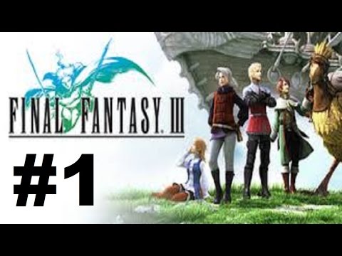 Final Fantasy III Walkthrough (DS) #01 Starting the Game