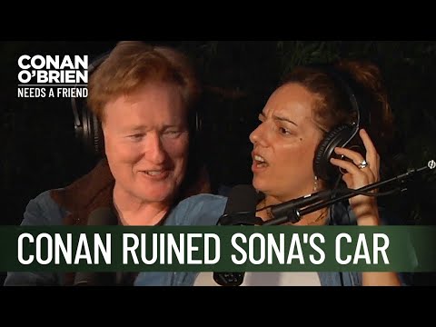 Sona Wants Conan To Buy Her A New Car | Conan O'Brien Needs A Friend