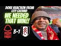 Massive WIN!!!!!! | Nottingham Forest 3-1 Fulham | Dore Reaction