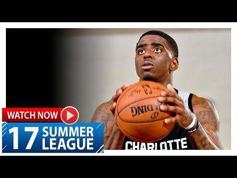 Dwayne Bacon Full Highlights vs Pistons (2017.07.05) Summer League - 14 Pts, 4 Reb
