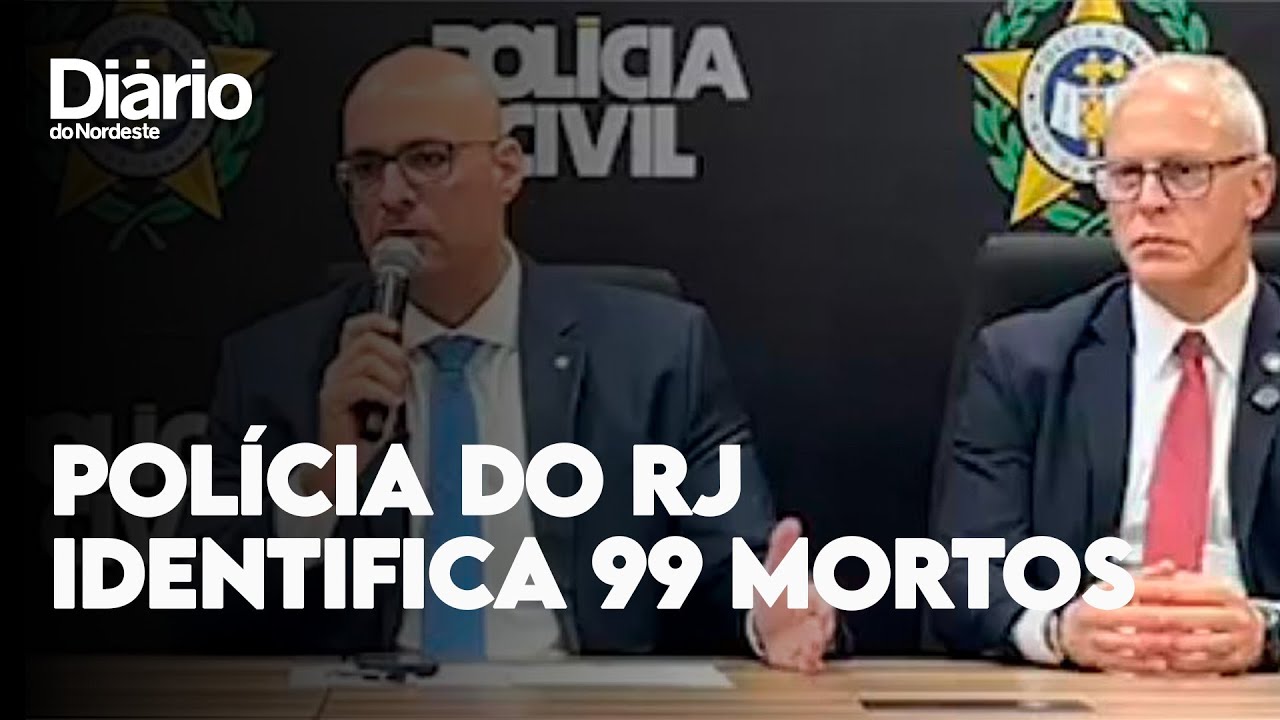 Imagem da notícia: Governo do RJ começa a divulgar identidade de mortos em operação e confirma 4 cearenses
