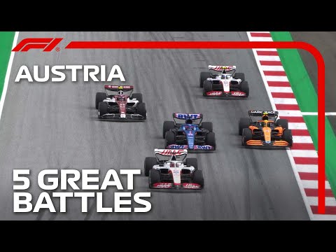 Five Great Battles at the Austrian Grand Prix