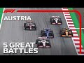 Five Great Battles at the Austrian Grand Prix